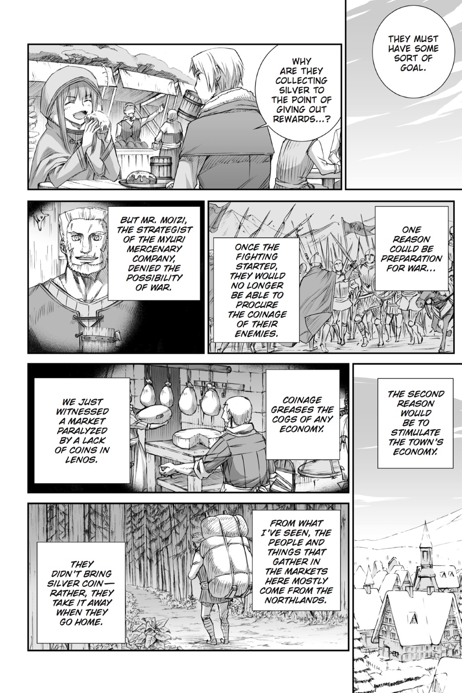 Read Ookami to Koushinryou Manga Online