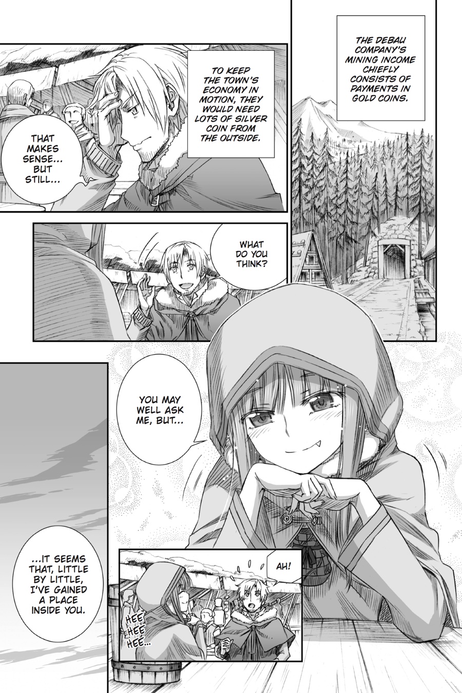Read Ookami to Koushinryou Manga Online