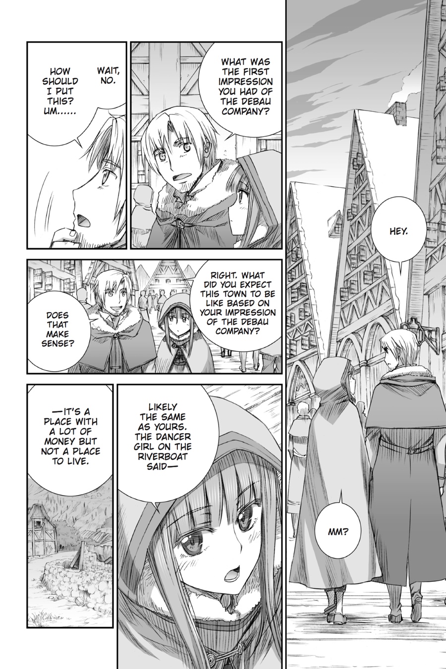 Read Ookami to Koushinryou Manga Online