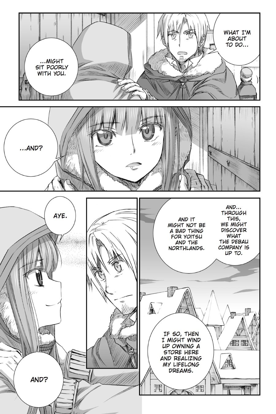 Read Ookami to Koushinryou Manga Online