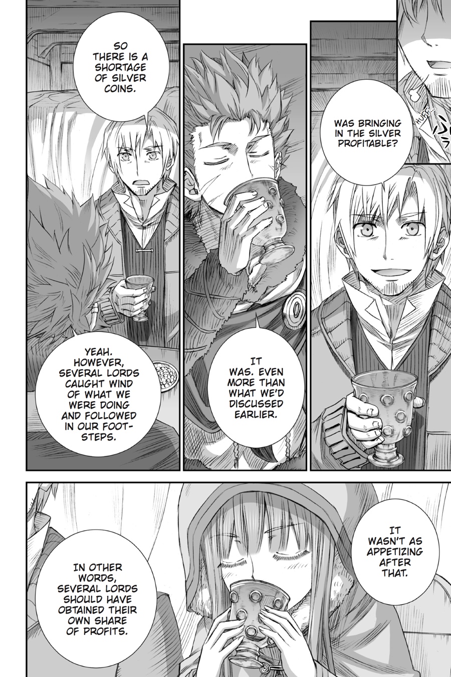 Read Ookami to Koushinryou Manga Online