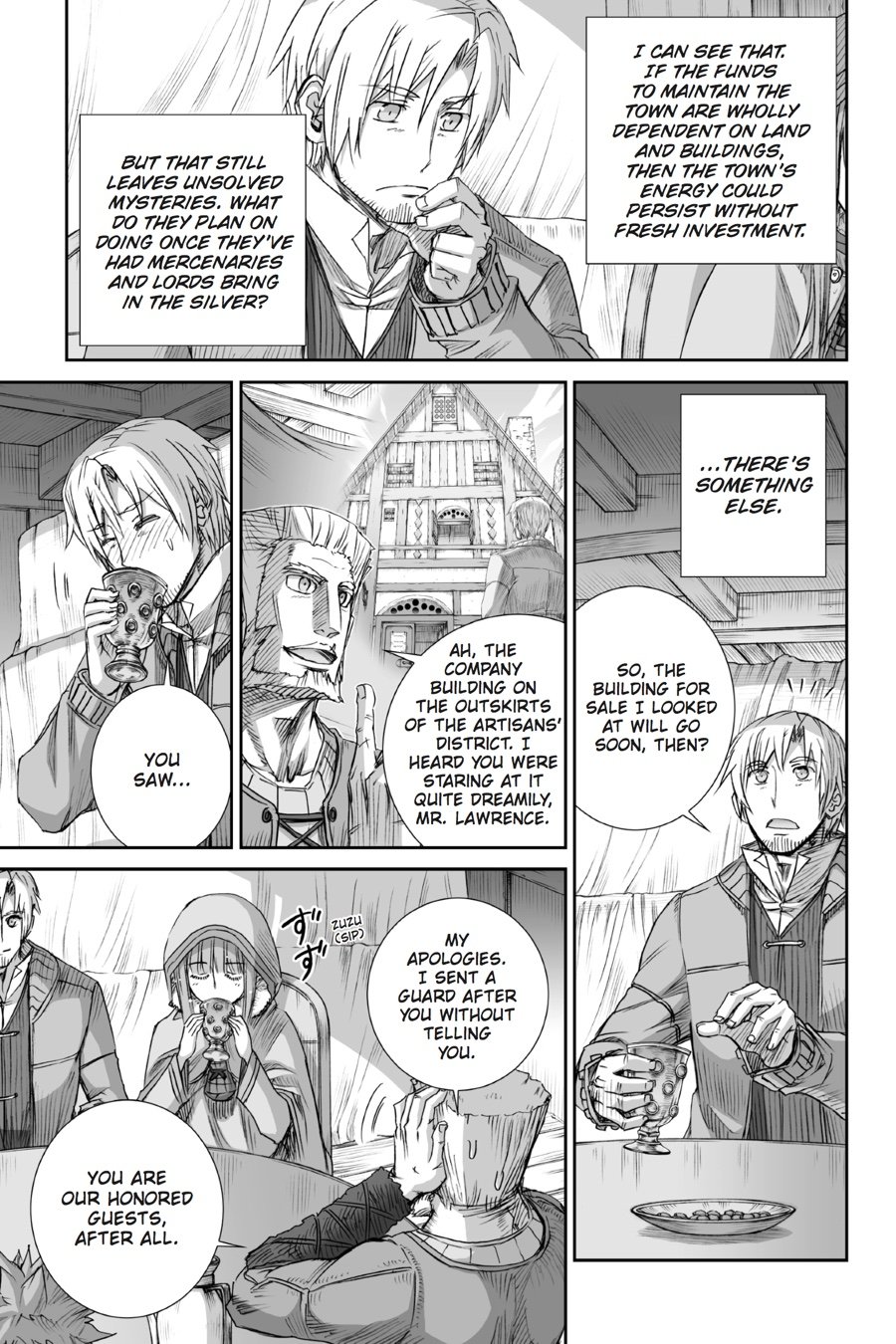 Read Ookami to Koushinryou Manga Online