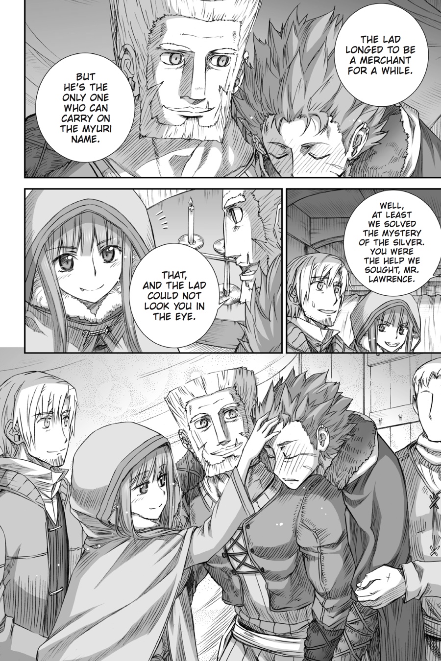 Read Ookami to Koushinryou Manga Online