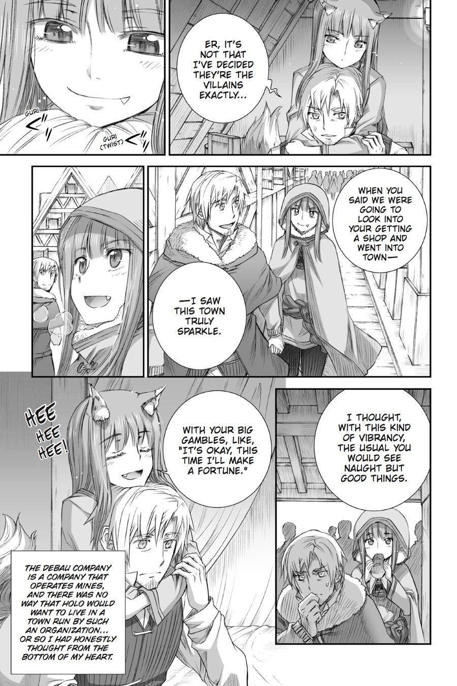 Read Ookami to Koushinryou Manga Online