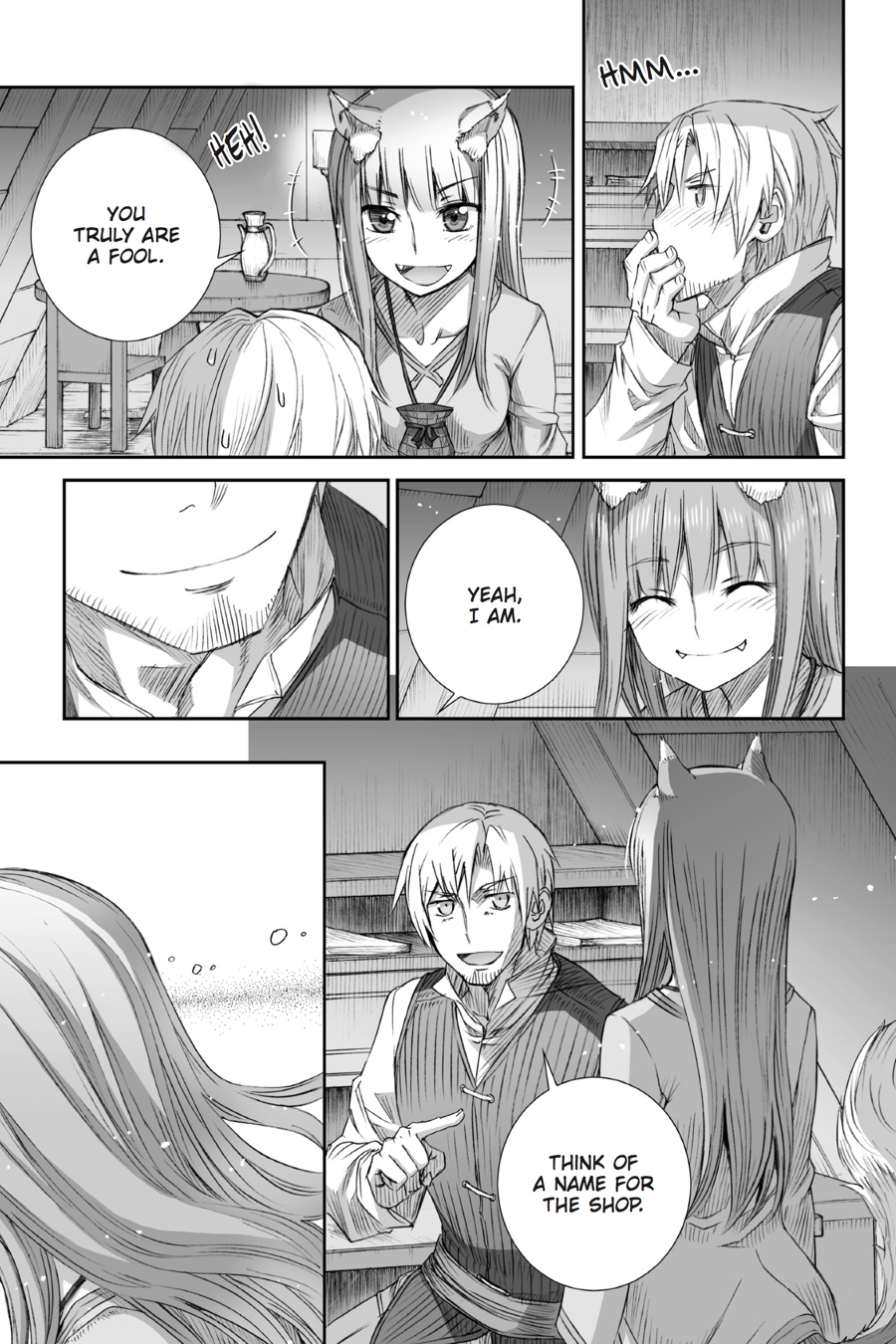 Read Ookami to Koushinryou Manga Online