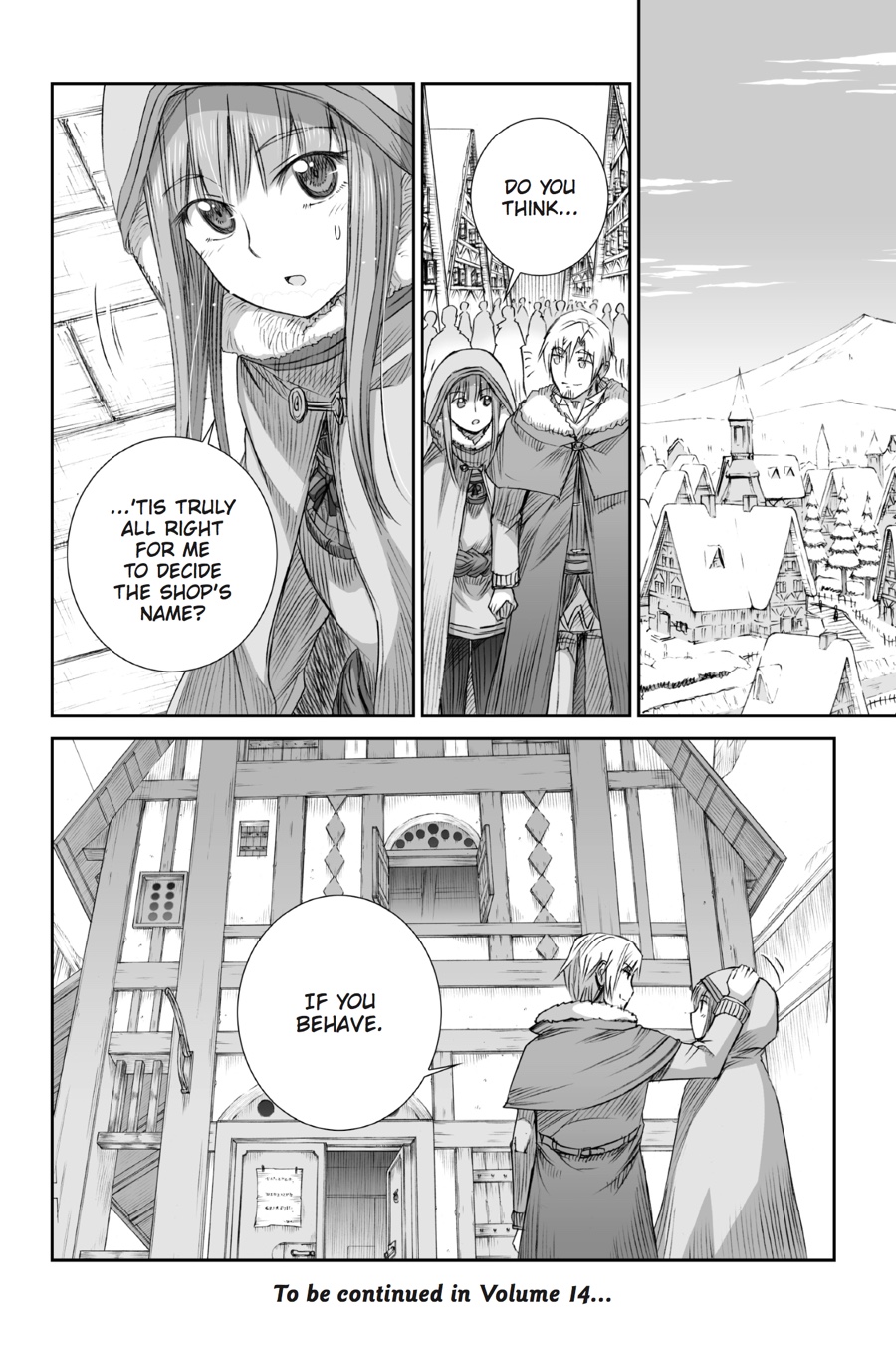 Read Ookami to Koushinryou Manga Online