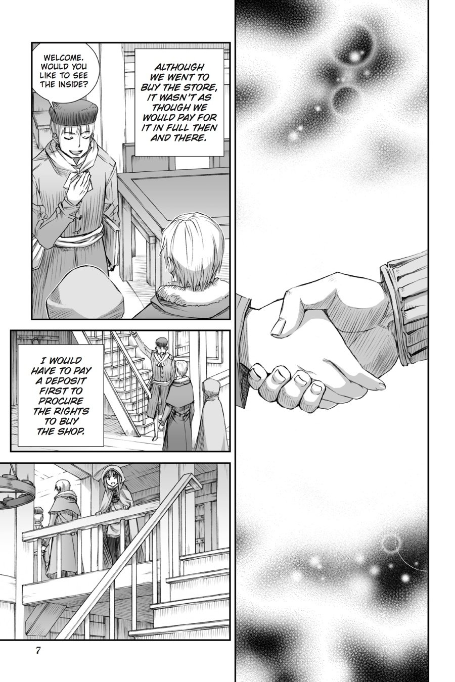 Read Ookami to Koushinryou Manga Online
