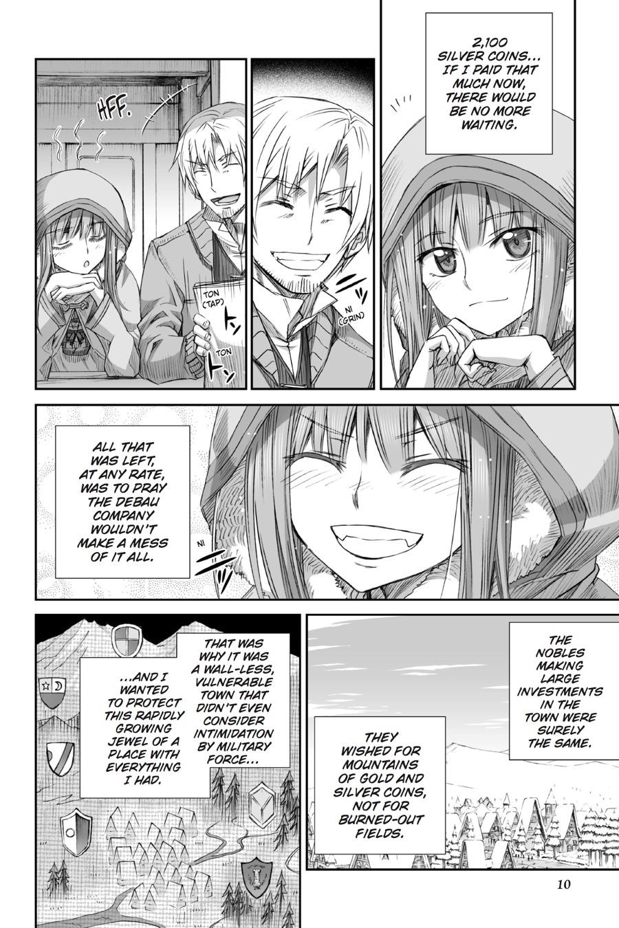 Read Ookami to Koushinryou Manga Online