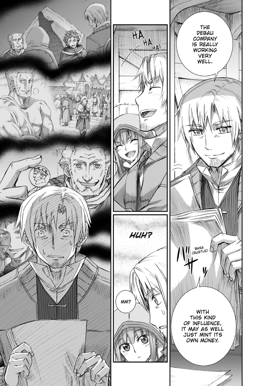 Read Ookami to Koushinryou Manga Online