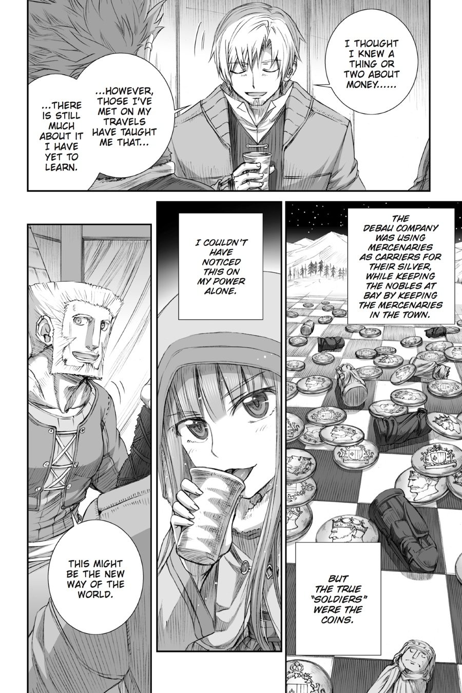 Read Ookami to Koushinryou Manga Online
