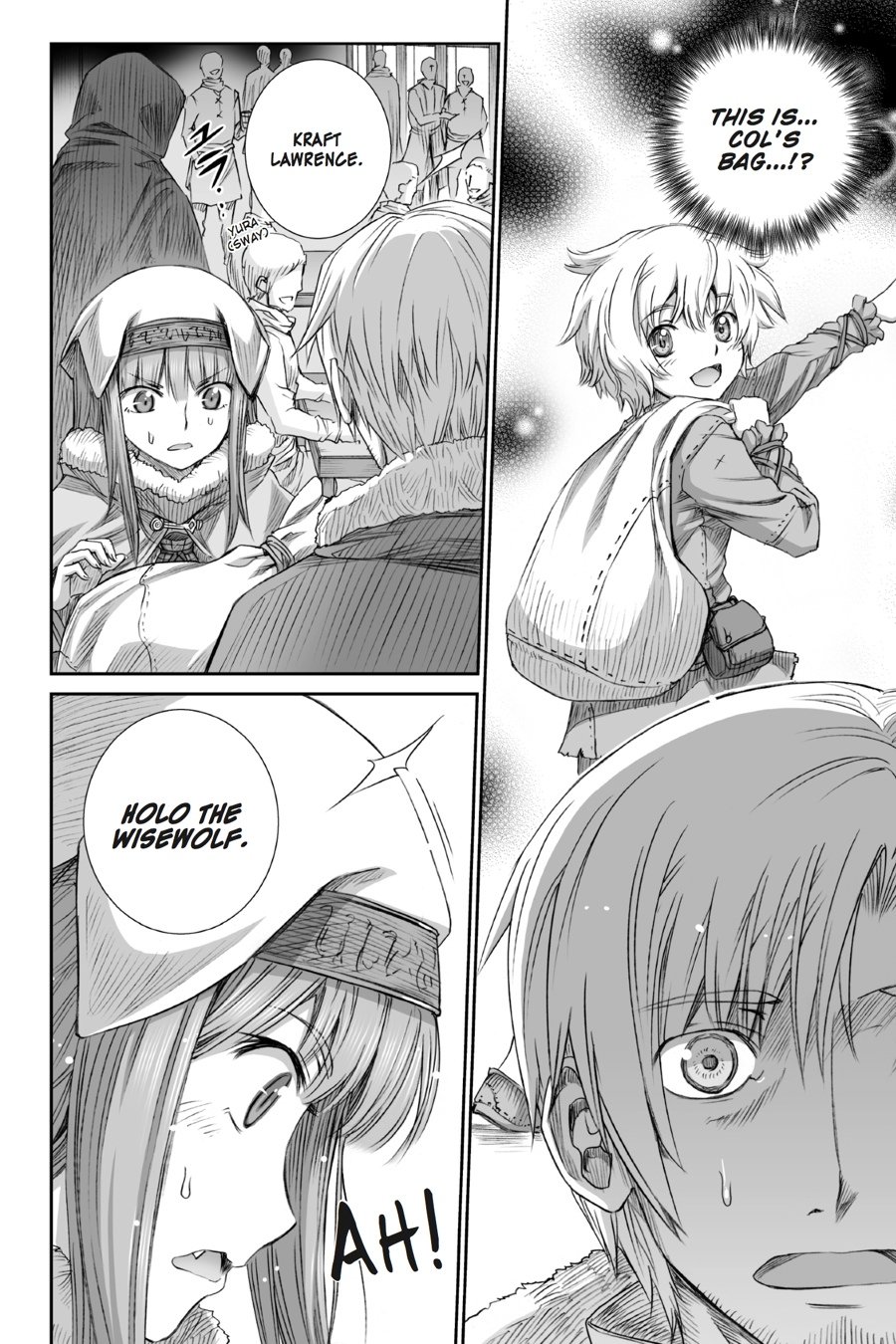 Read Ookami to Koushinryou Manga Online