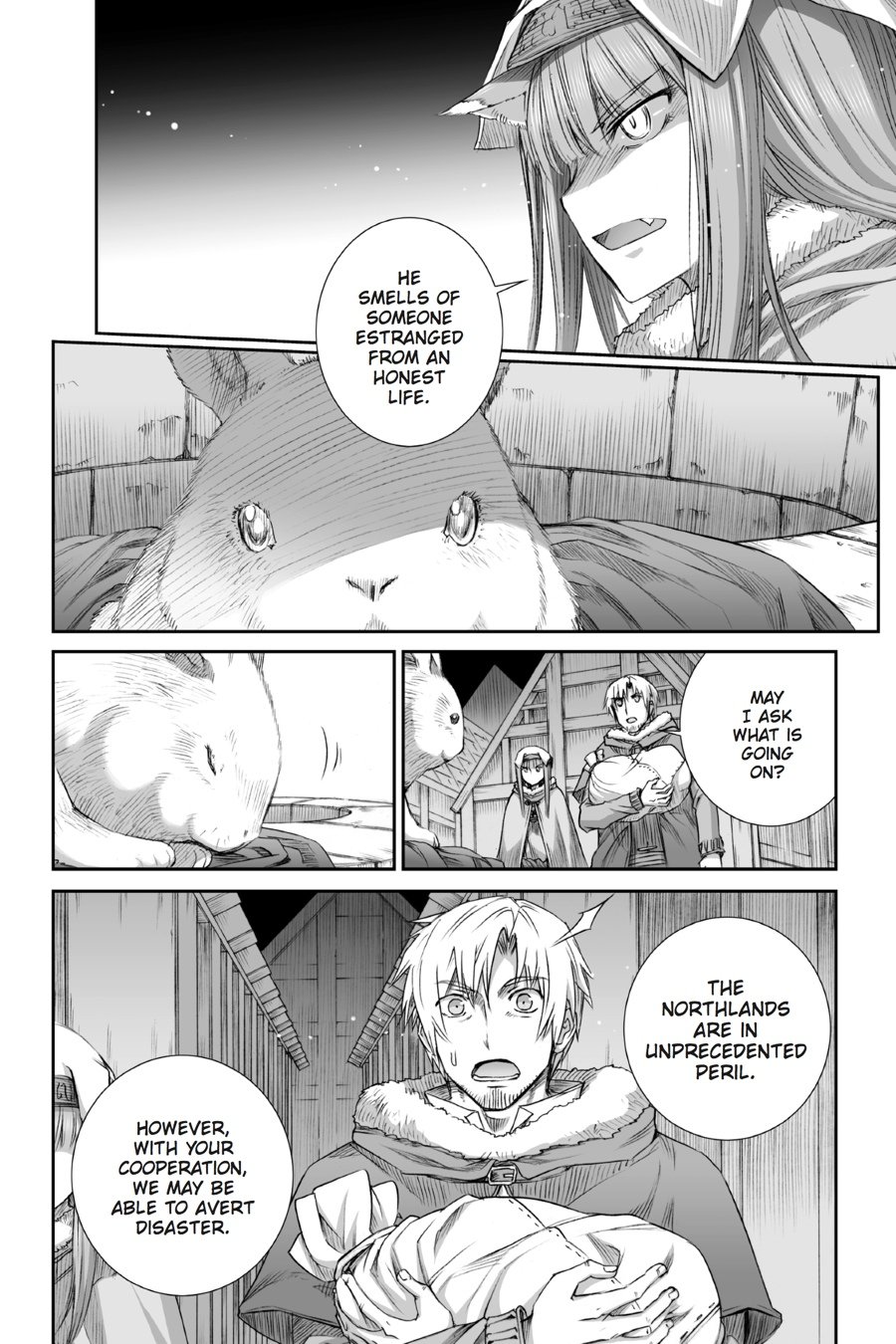 Read Ookami to Koushinryou Manga Online