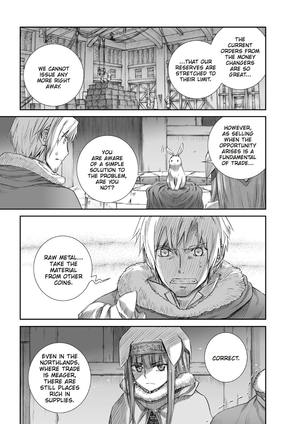 Read Ookami to Koushinryou Manga Online