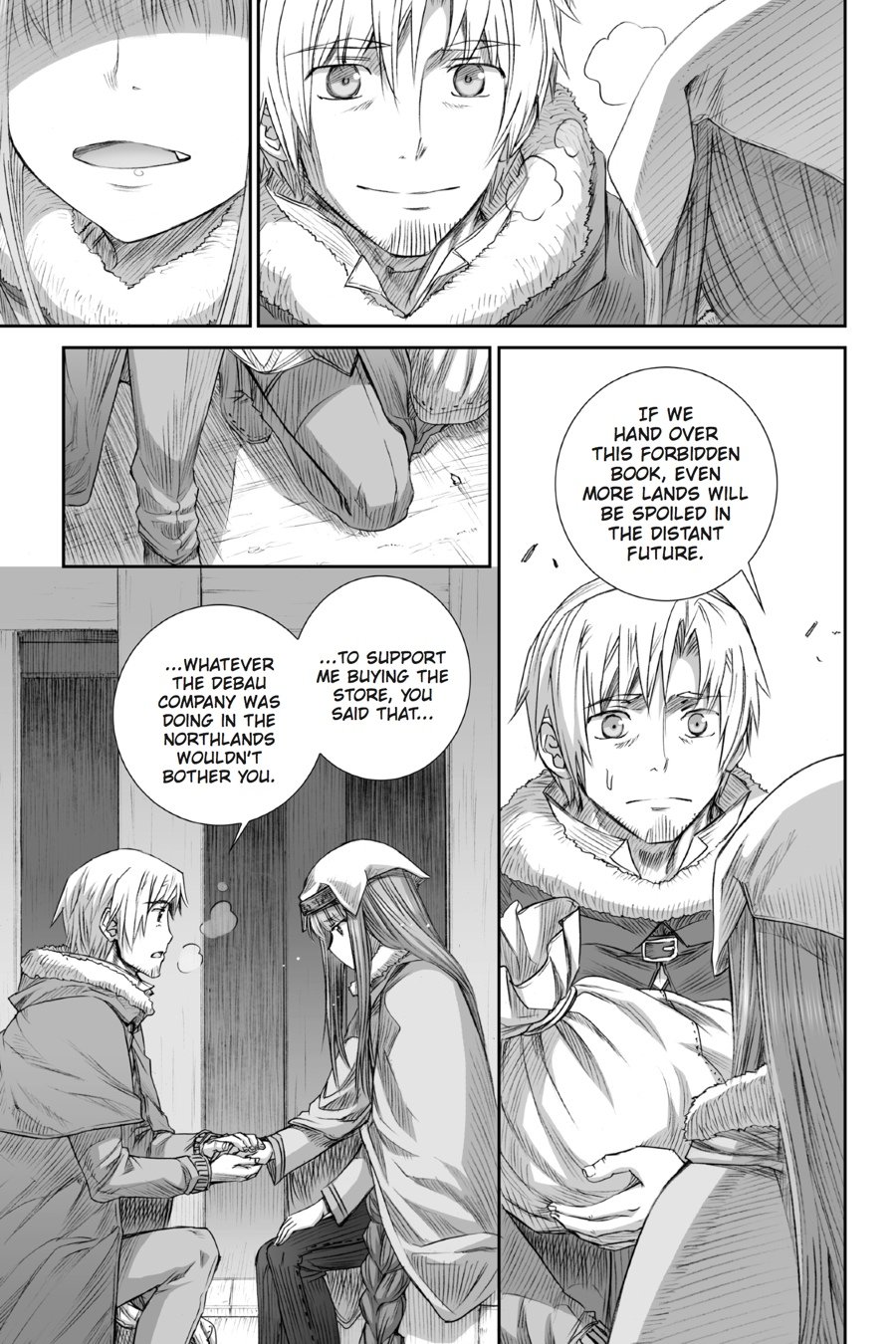 Read Ookami to Koushinryou Manga Online