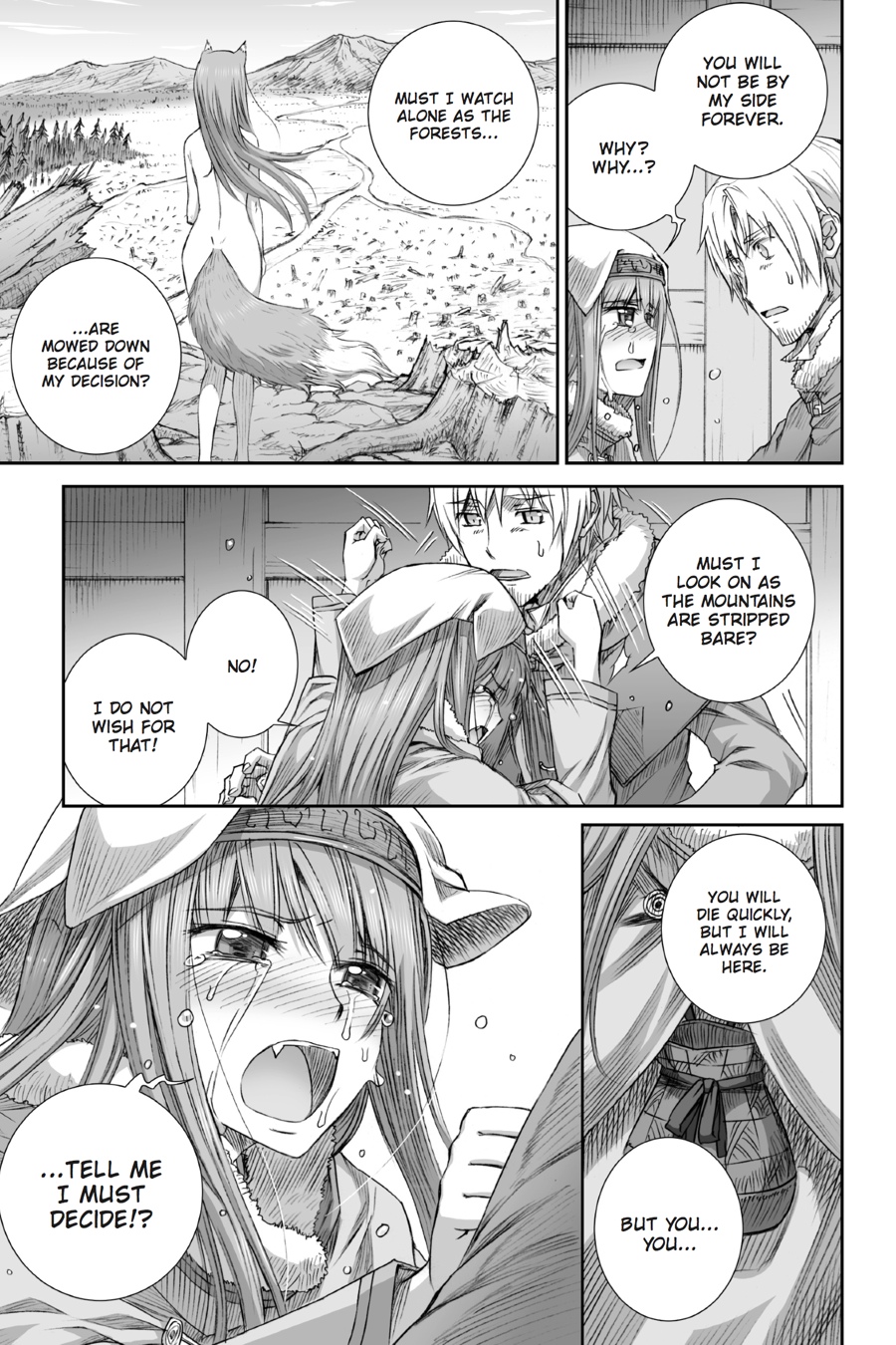 Read Ookami to Koushinryou Manga Online