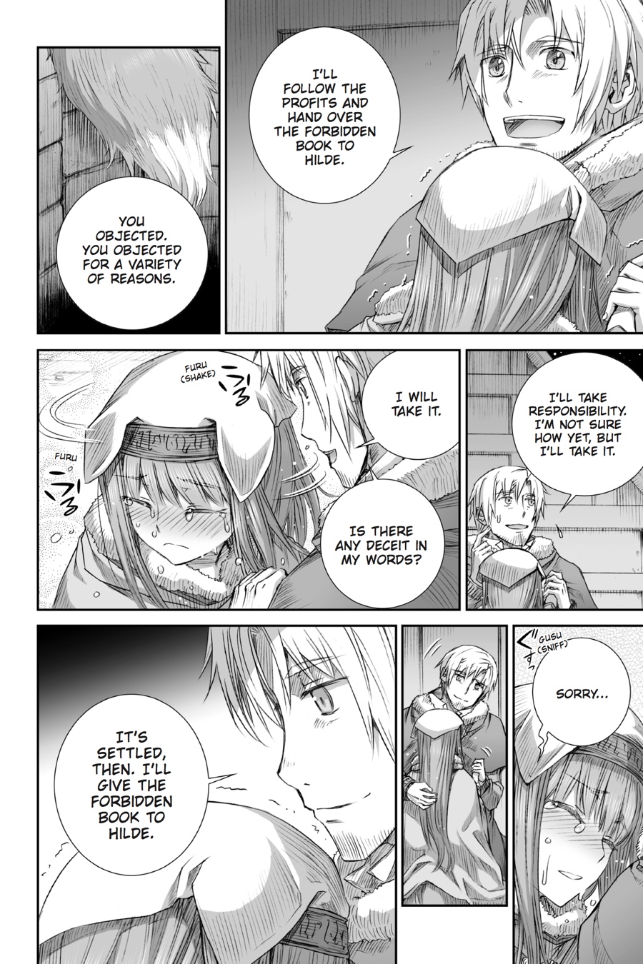 Read Ookami to Koushinryou Manga Online