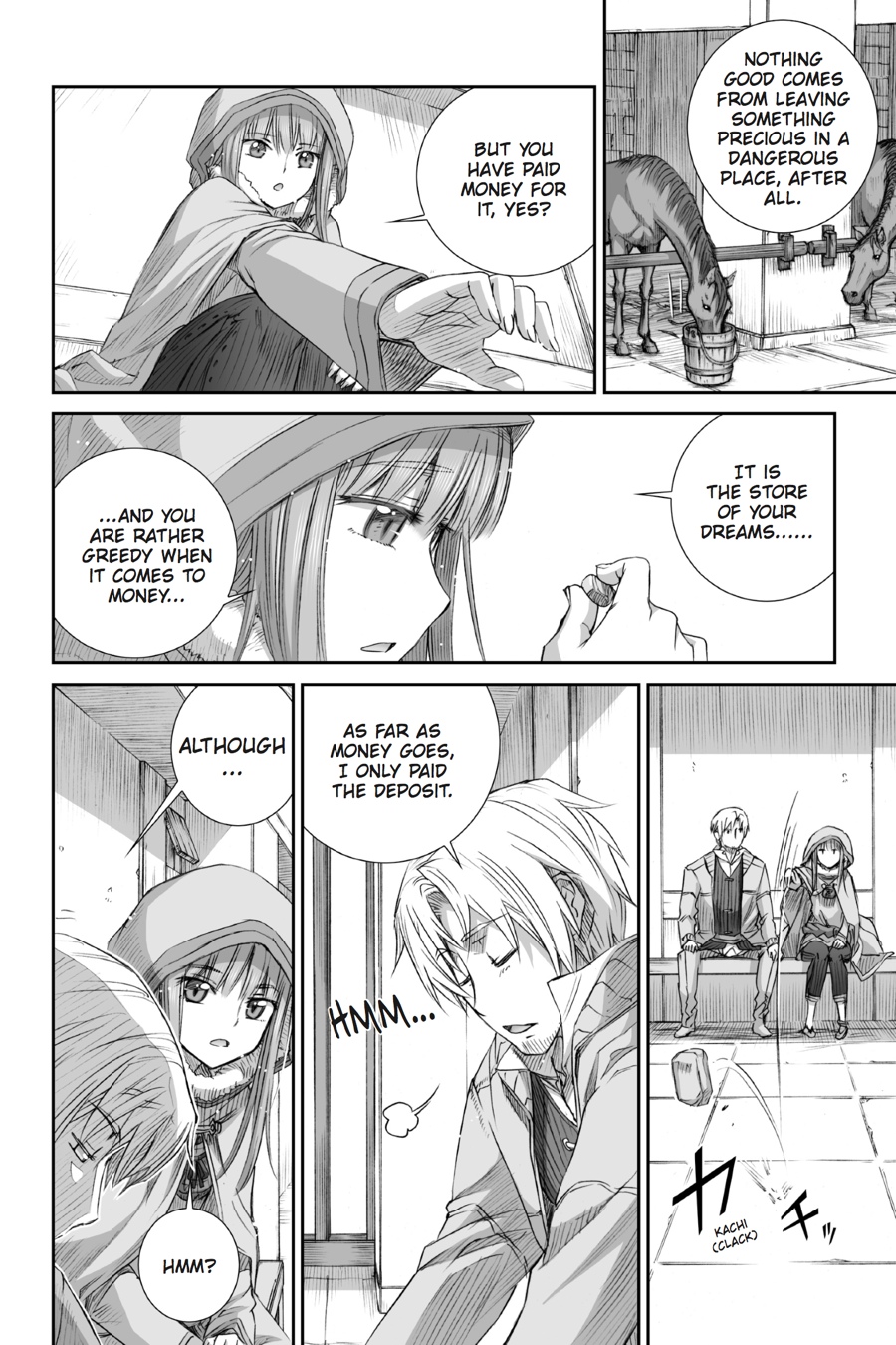 Read Ookami to Koushinryou Manga Online