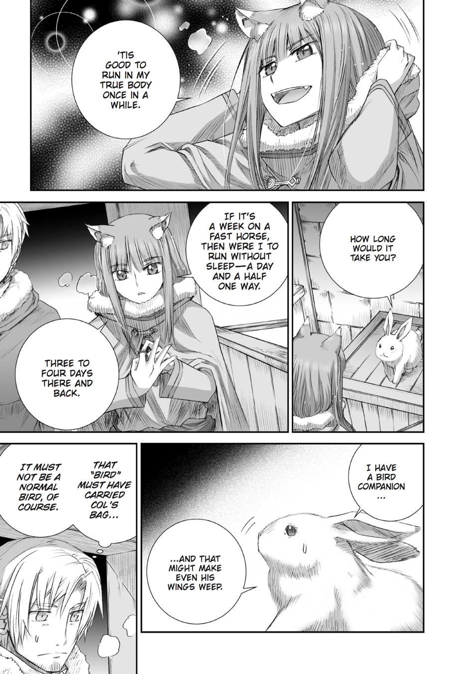 Read Ookami to Koushinryou Manga Online