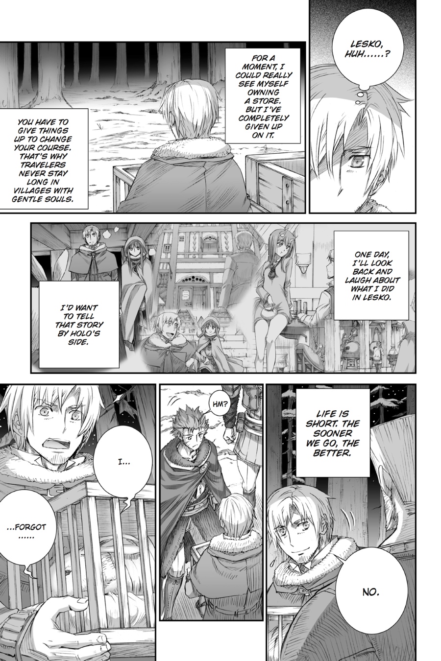 Read Ookami to Koushinryou Manga Online