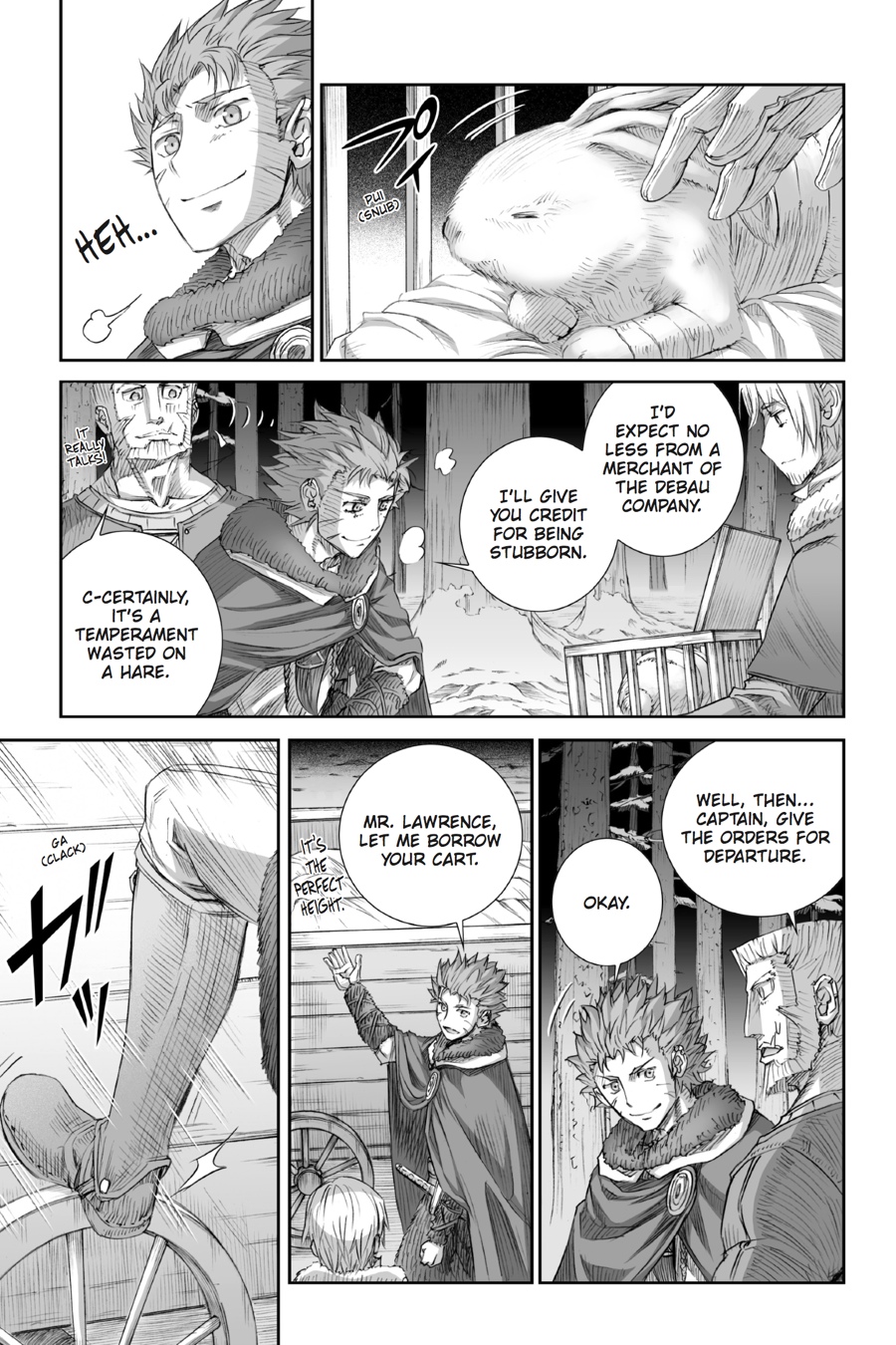 Read Ookami to Koushinryou Manga Online
