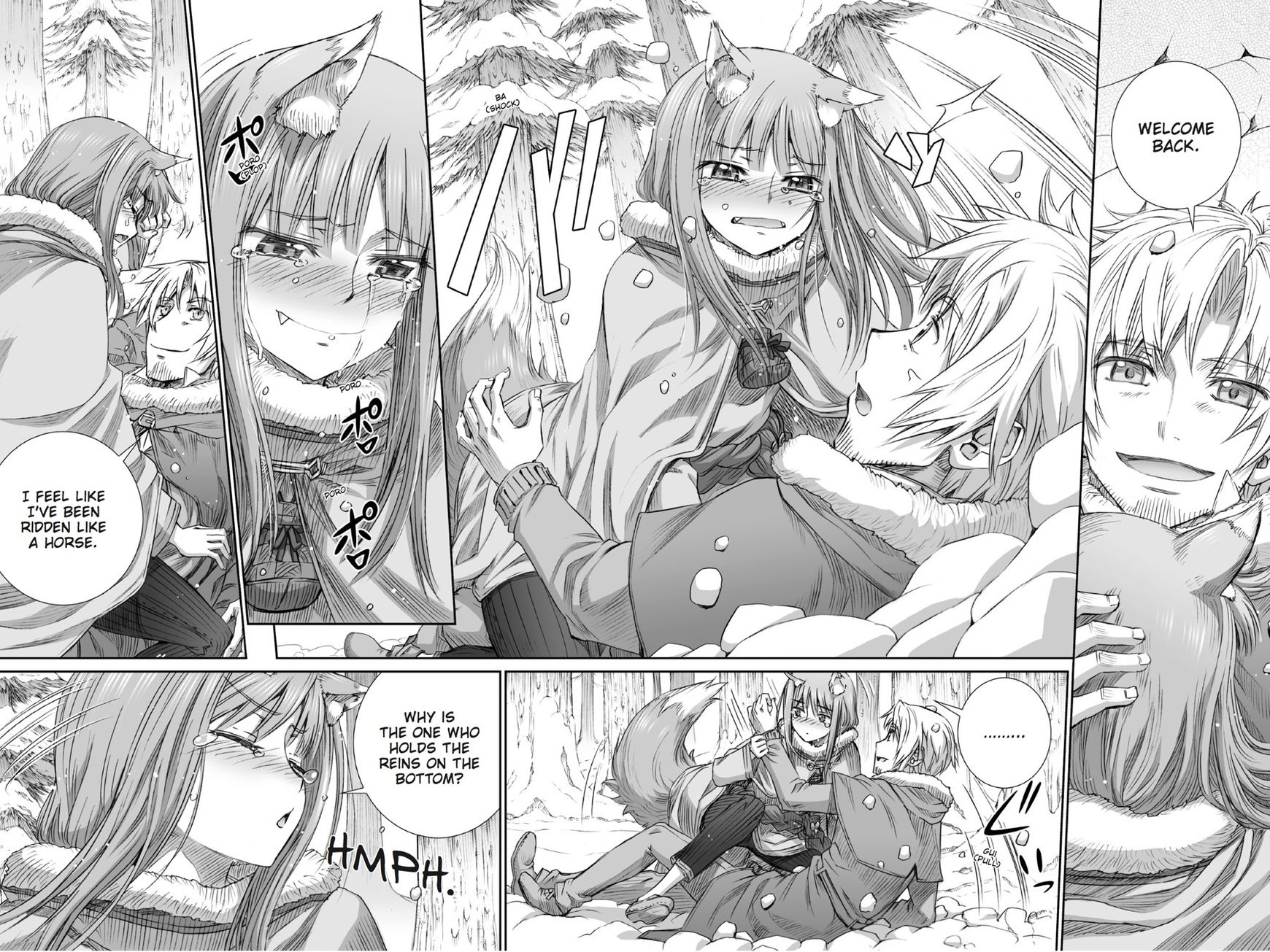 Read Ookami to Koushinryou Manga Online