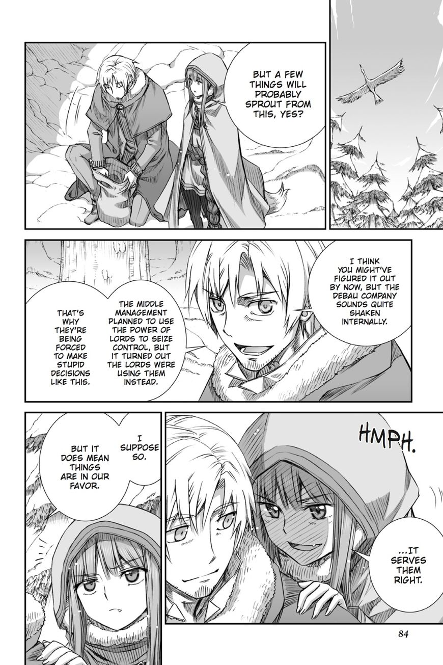 Read Ookami to Koushinryou Manga Online