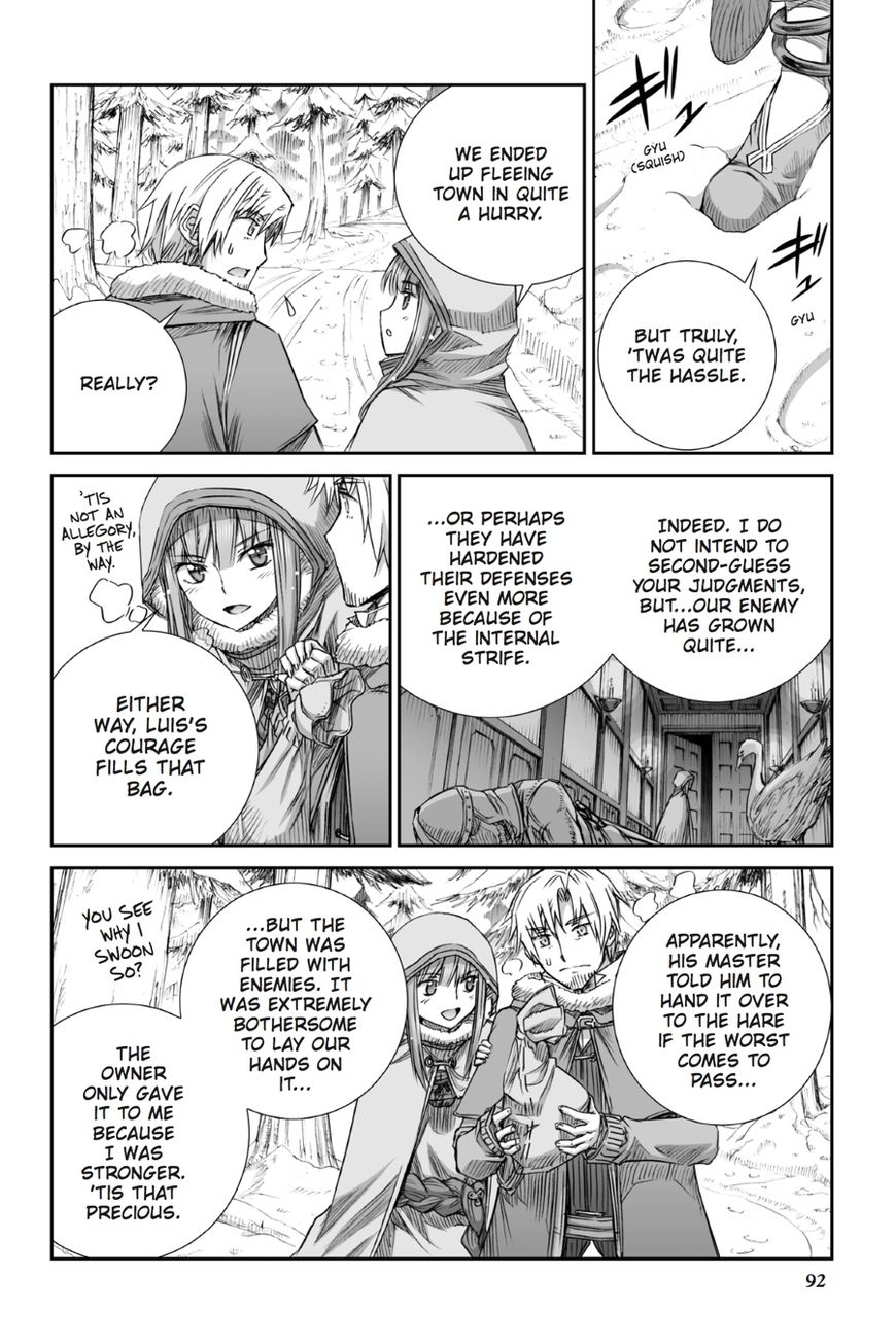 Read Ookami to Koushinryou Manga Online