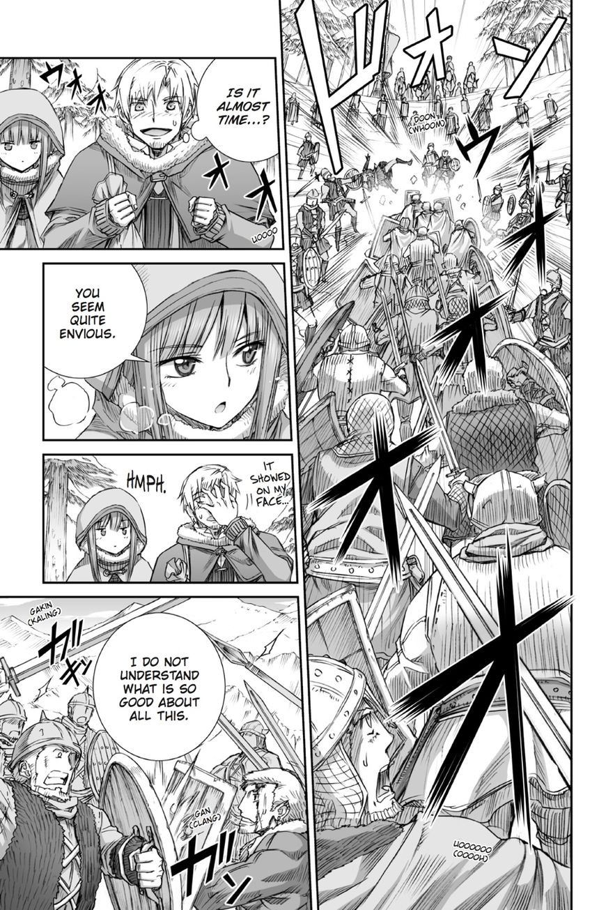 Read Ookami to Koushinryou Manga Online