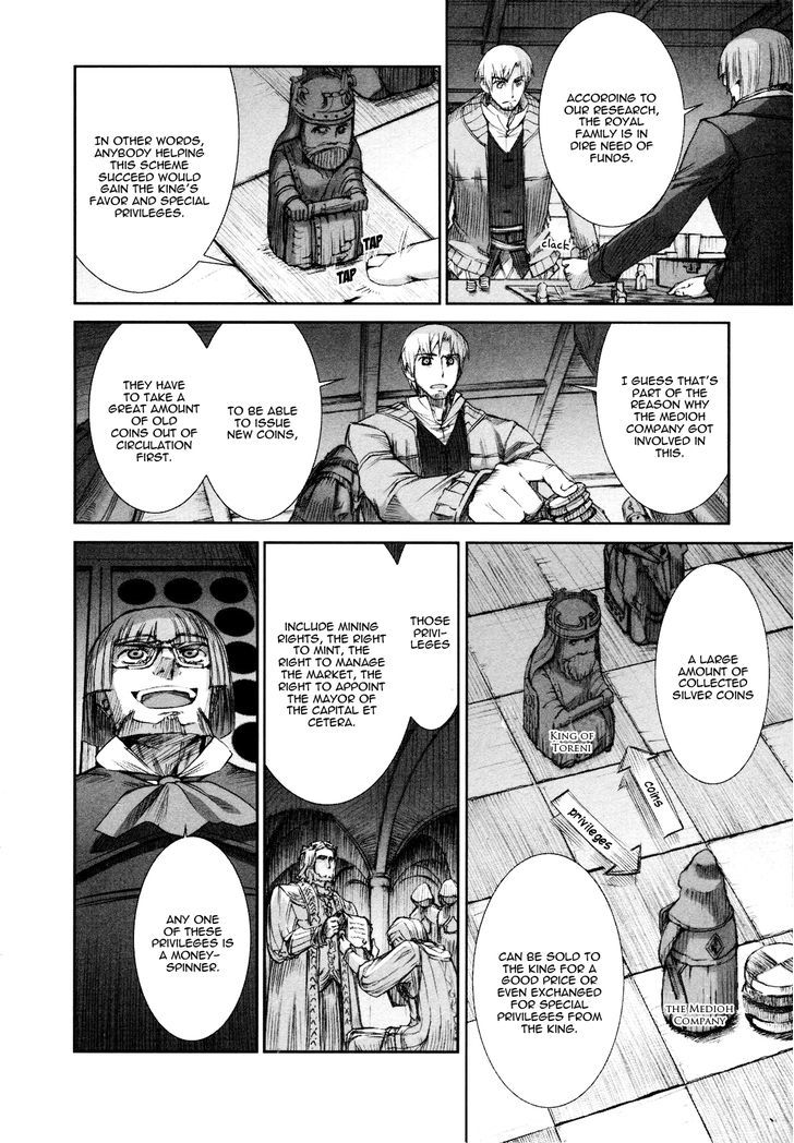 Read Ookami to Koushinryou Manga Online
