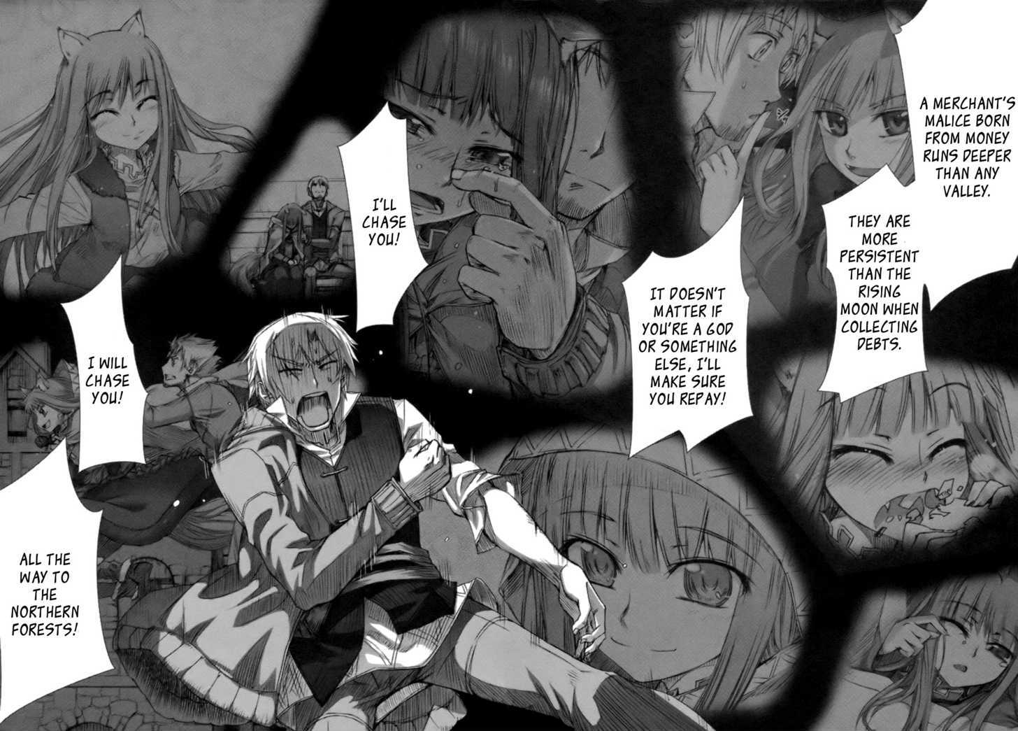 Read Ookami to Koushinryou Manga Online