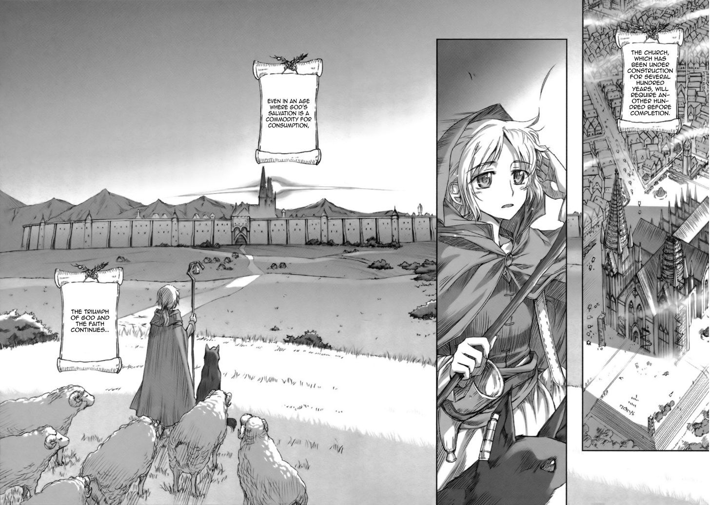 Read Ookami to Koushinryou Manga Online