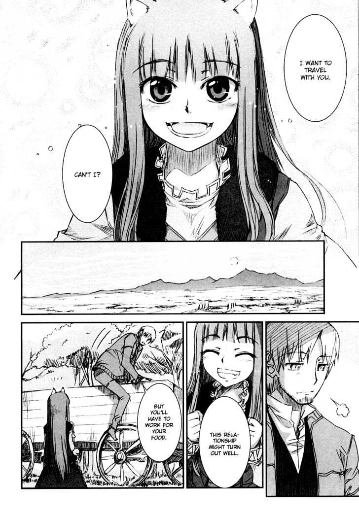 Read Ookami to Koushinryou Manga Online