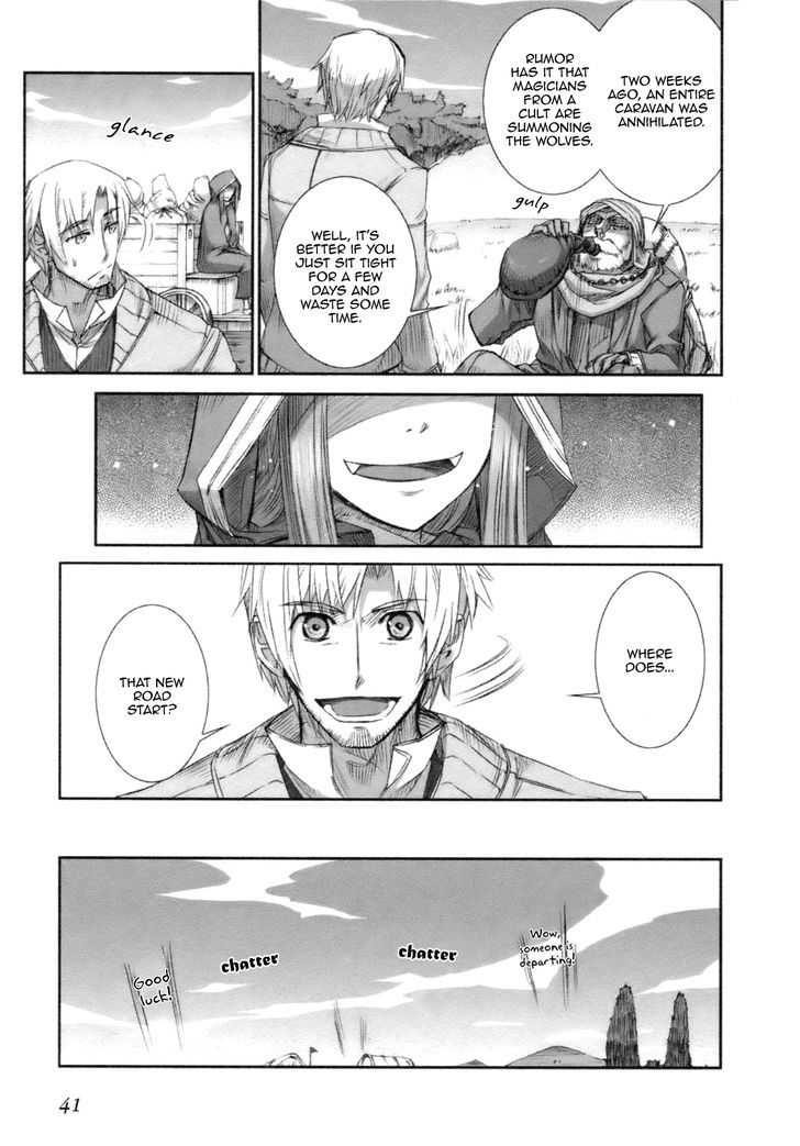 Read Ookami to Koushinryou Manga Online