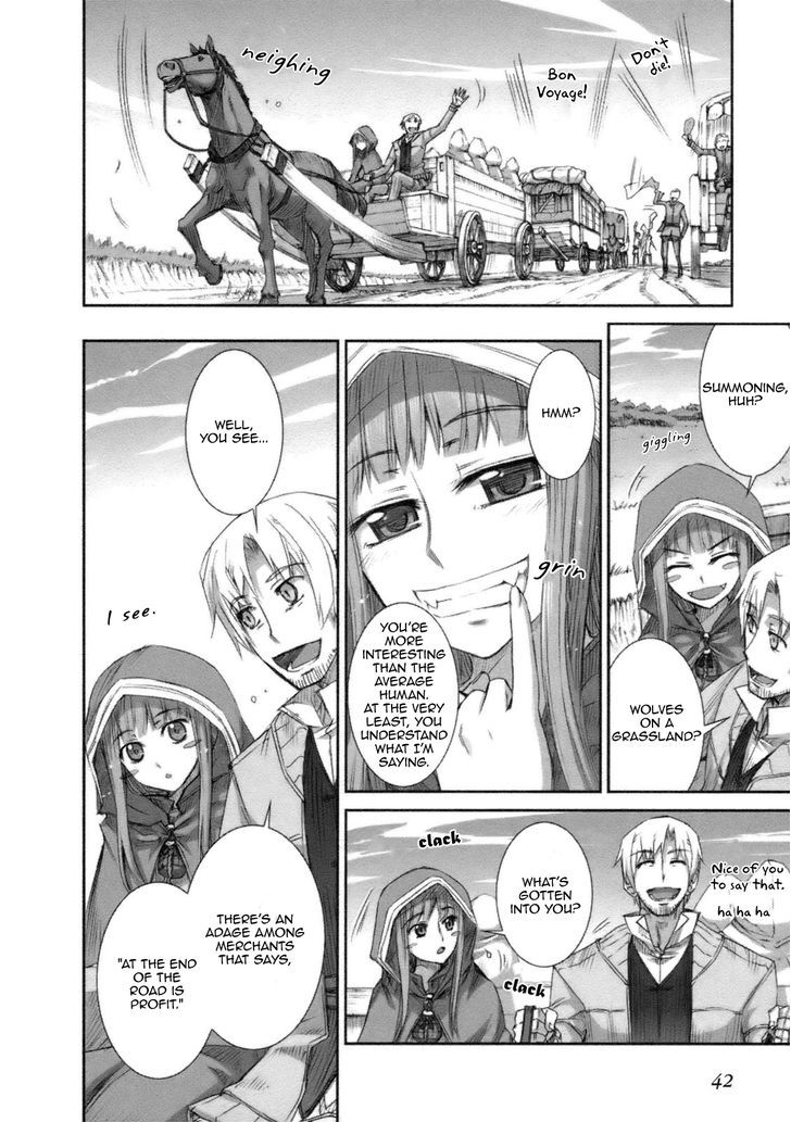 Read Ookami to Koushinryou Manga Online