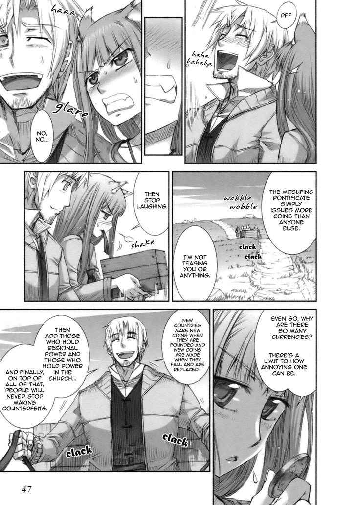 Read Ookami to Koushinryou Manga Online
