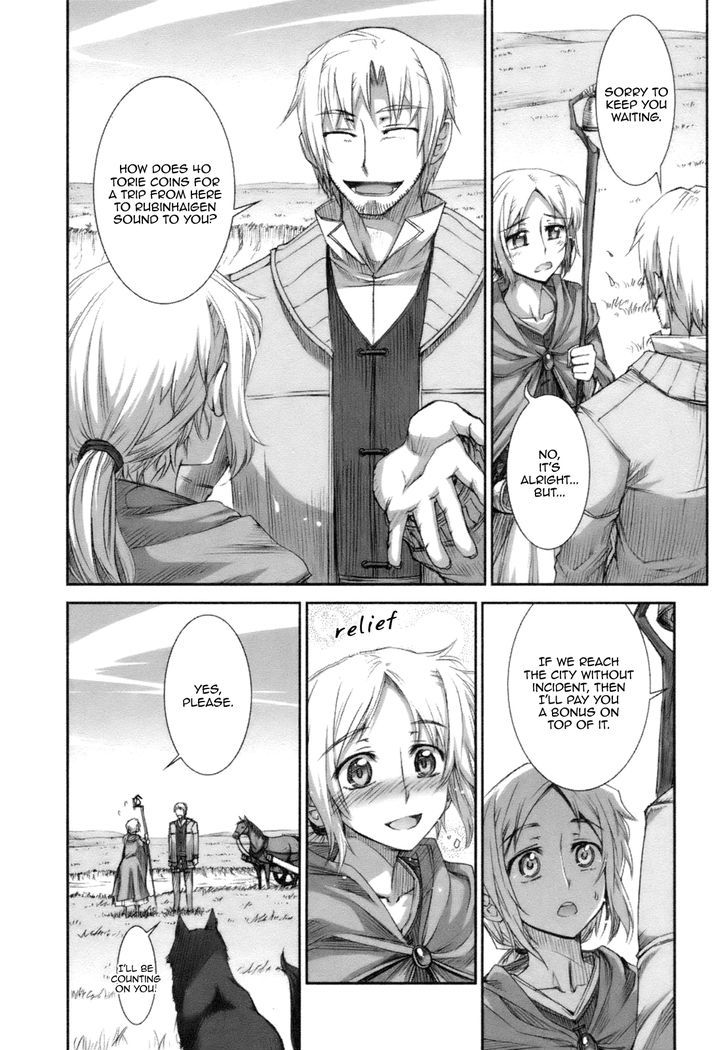 Read Ookami to Koushinryou Manga Online