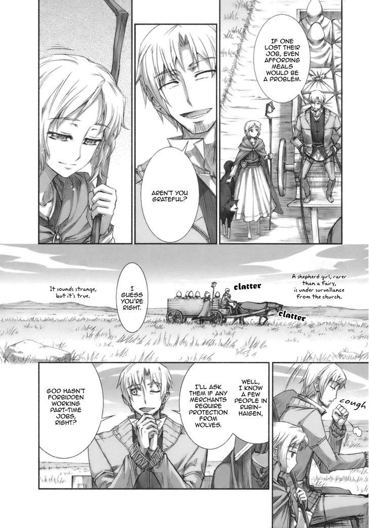 Read Ookami to Koushinryou Manga Online