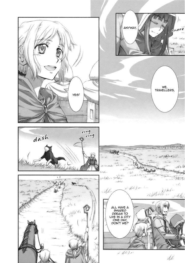 Read Ookami to Koushinryou Manga Online