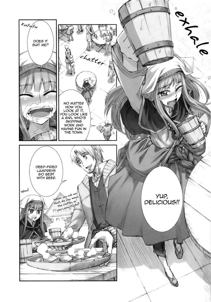 Read Ookami to Koushinryou Manga Online