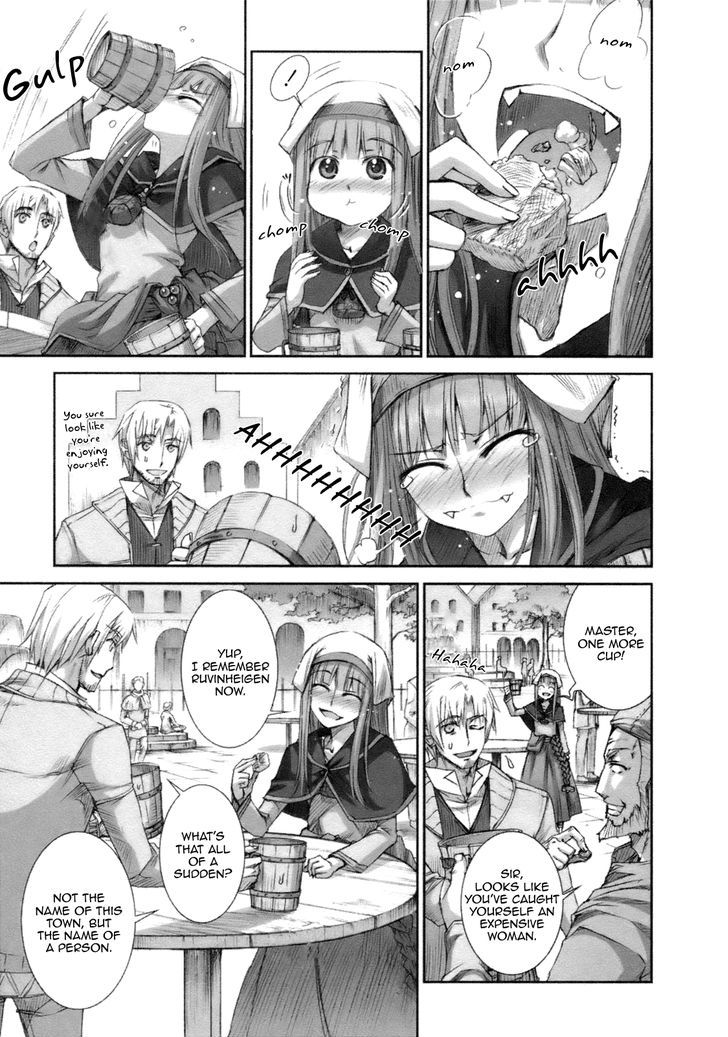 Read Ookami to Koushinryou Manga Online