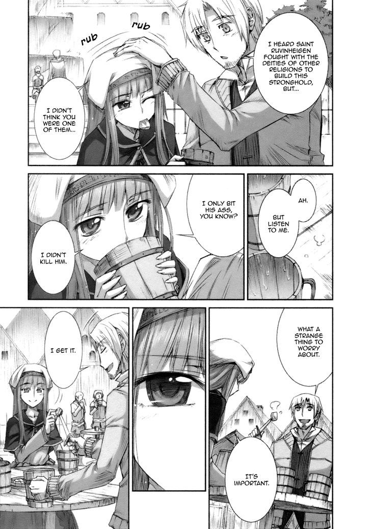 Read Ookami to Koushinryou Manga Online