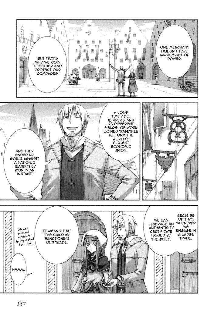 Read Ookami to Koushinryou Manga Online