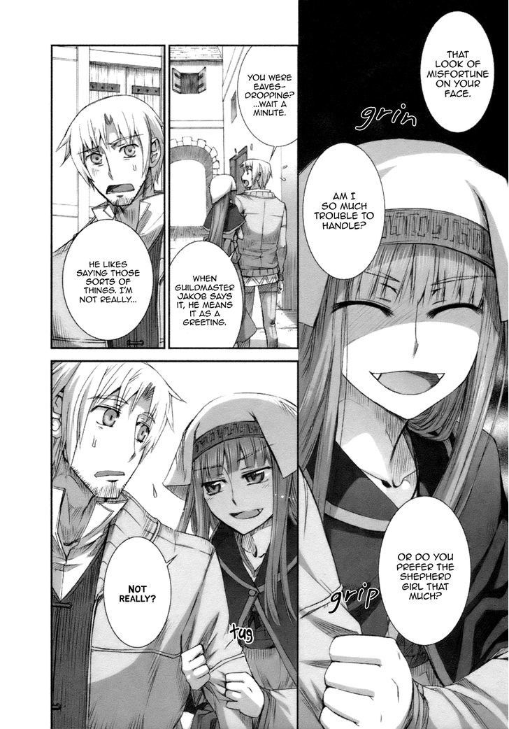 Read Ookami to Koushinryou Manga Online