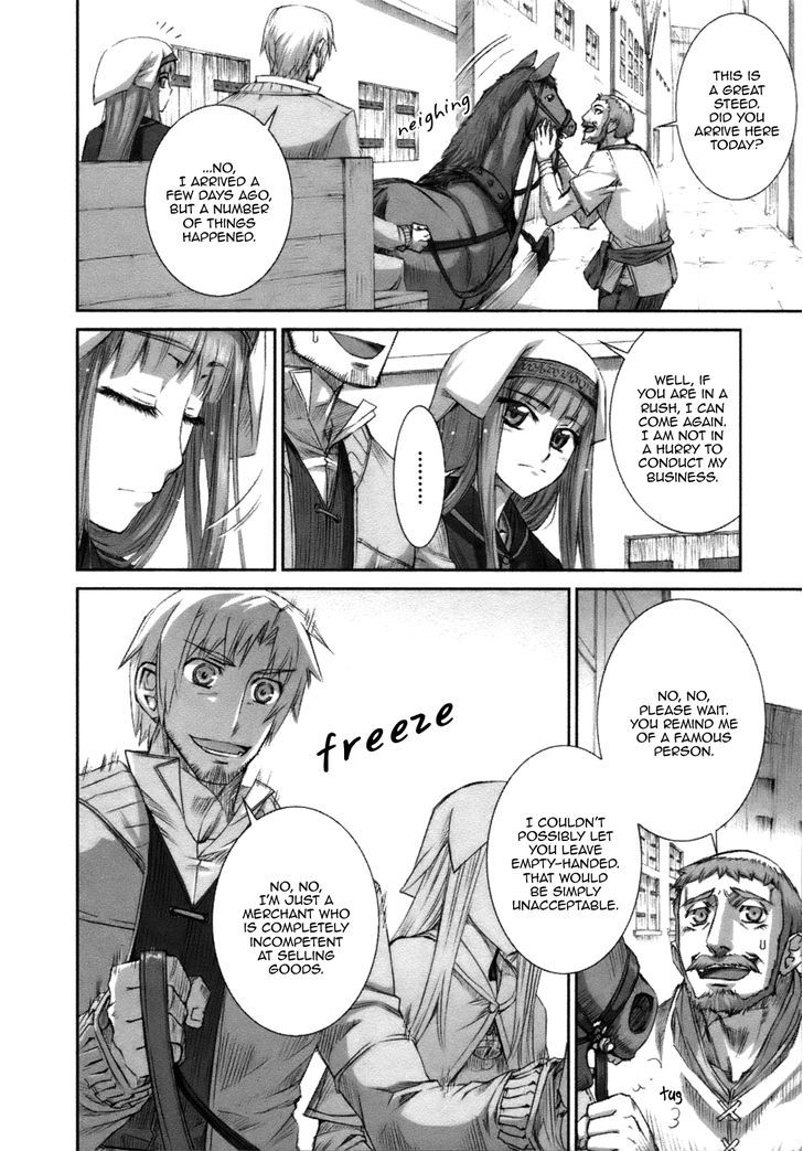 Read Ookami to Koushinryou Manga Online