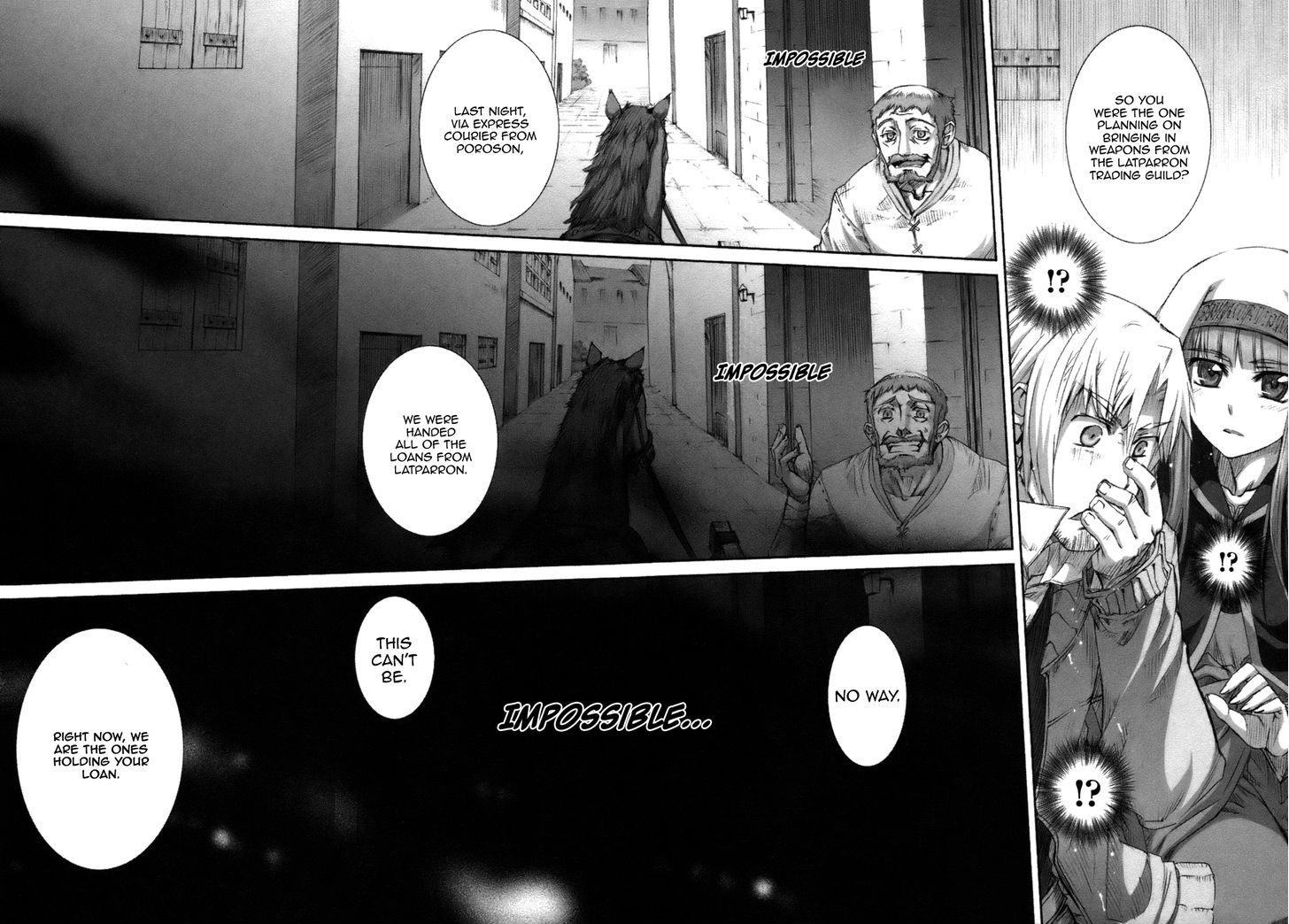 Read Ookami to Koushinryou Manga Online