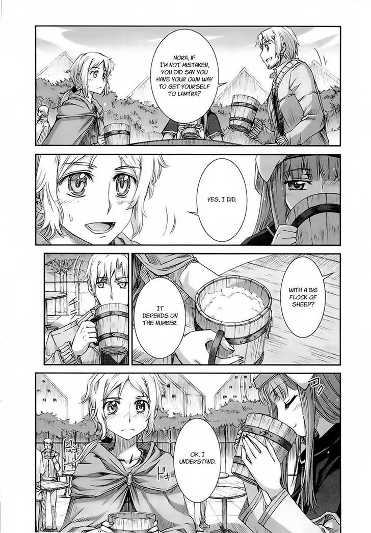 Read Ookami to Koushinryou Manga Online
