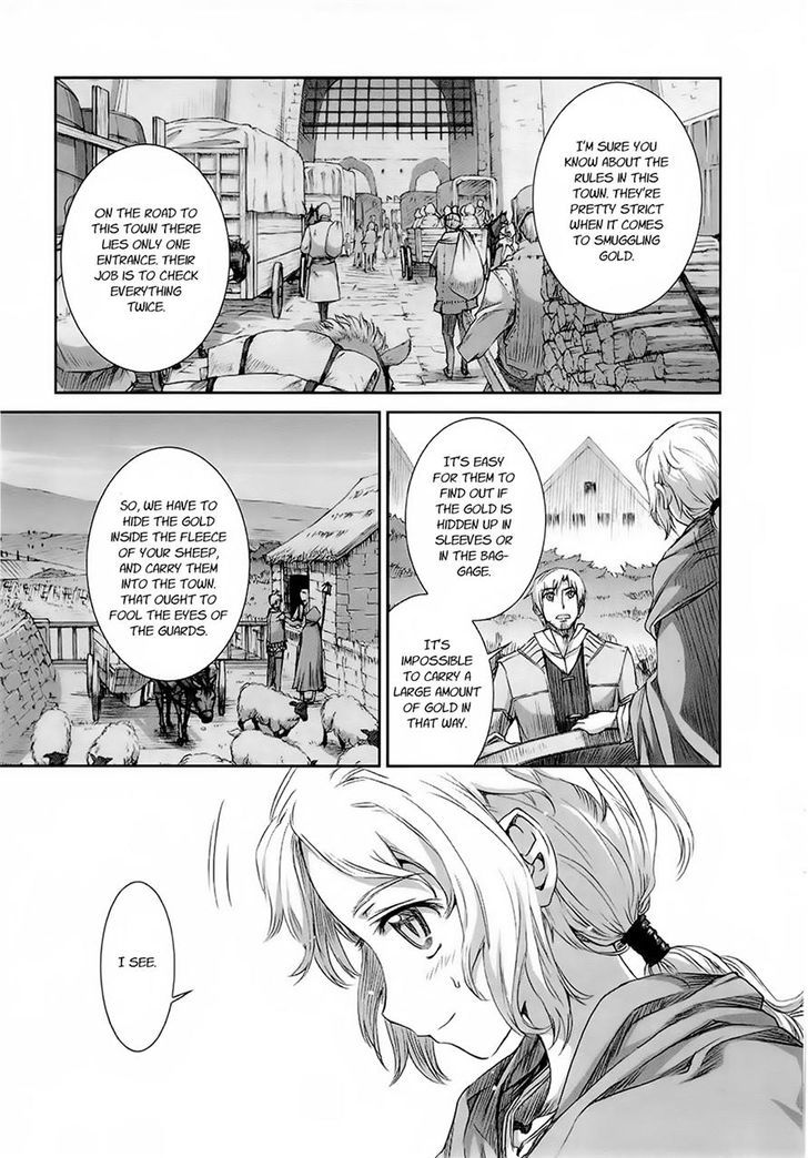 Read Ookami to Koushinryou Manga Online