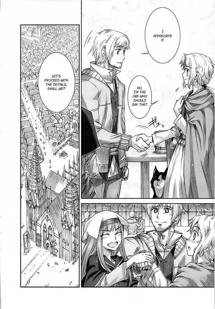 Read Ookami to Koushinryou Manga Online