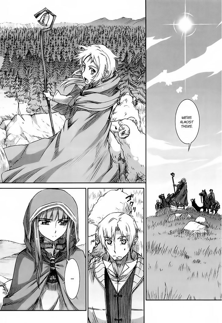 Read Ookami to Koushinryou Manga Online