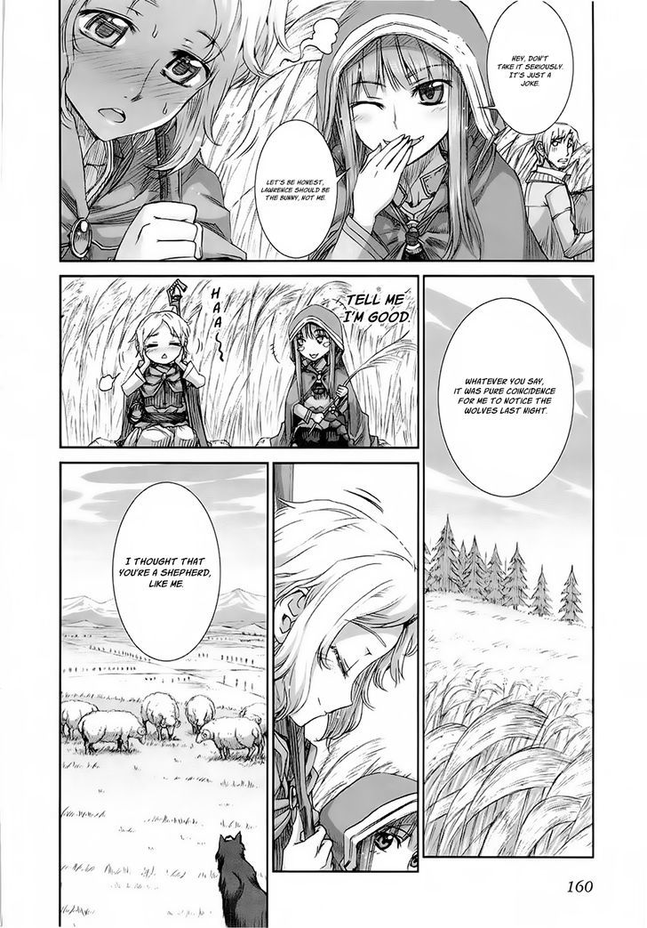 Read Ookami to Koushinryou Manga Online